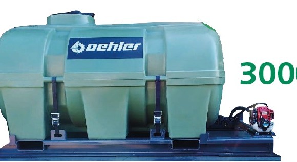 Bazin apa cu motor termic